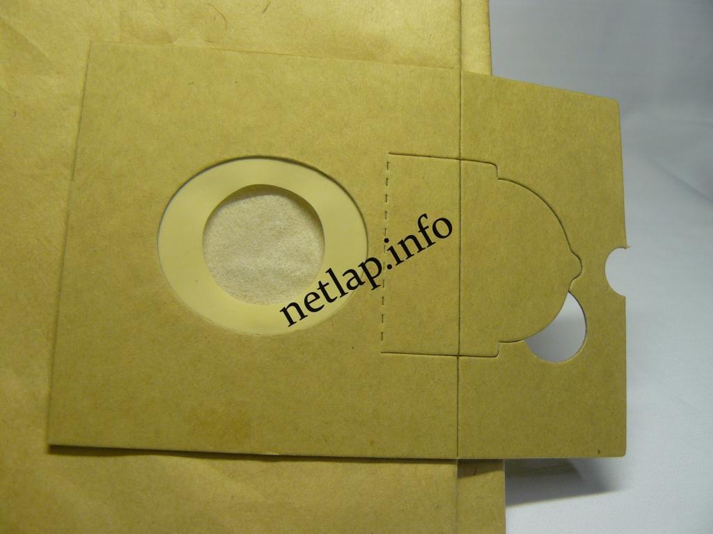 NL-PZS-265DD1 porszívó papír porzsák