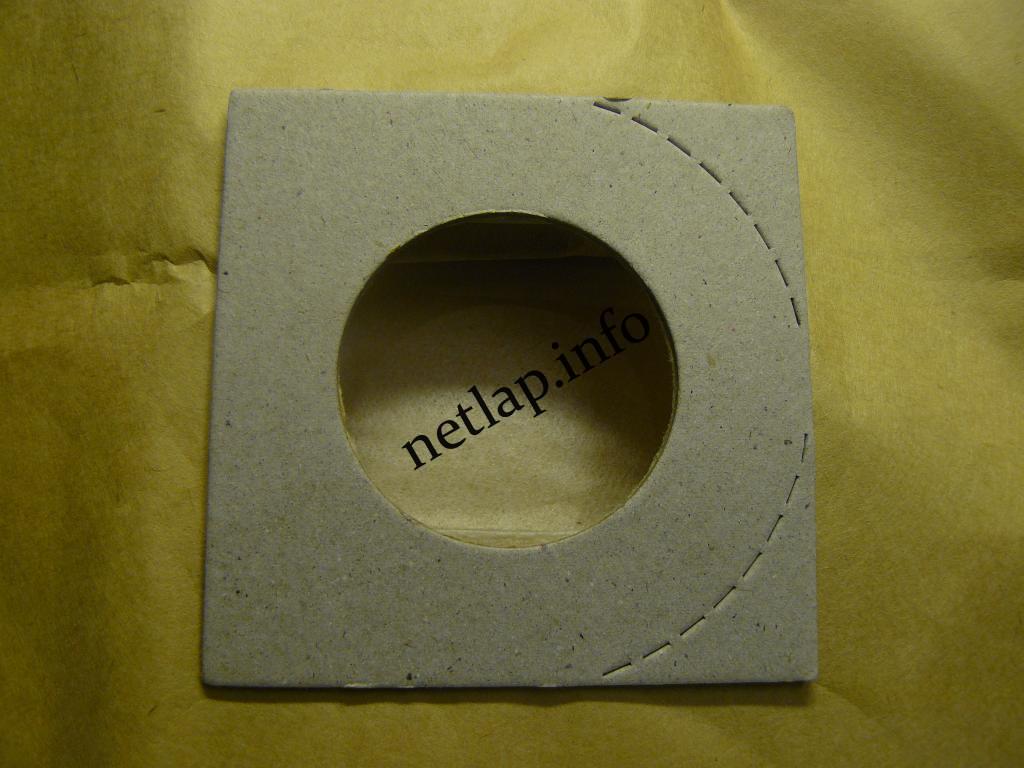 NL-PZS-265H170 porszívó papír porzsák