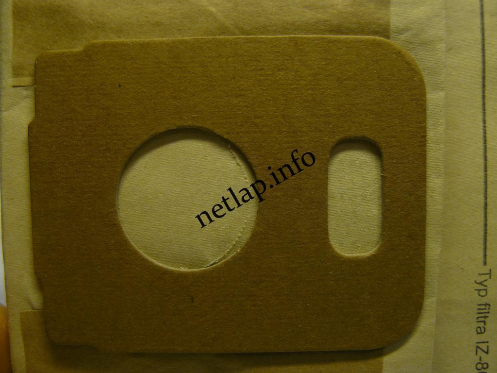 NL-PZS-265800.0065 porszívó papír porzsák