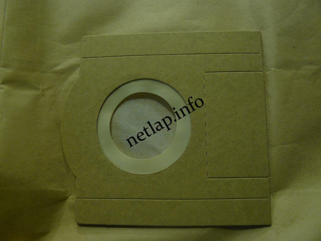 NL-PZS-265KS1 porszívó papír porzsák