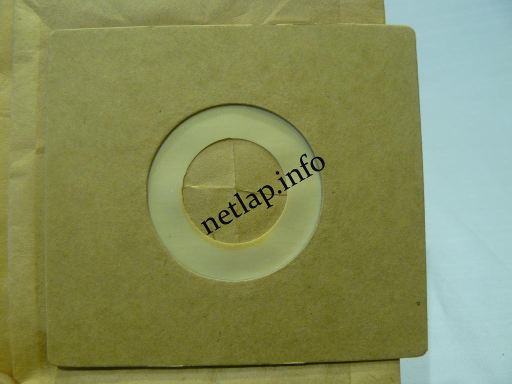 NL-PZS-265DD6 porszívó papír porzsák