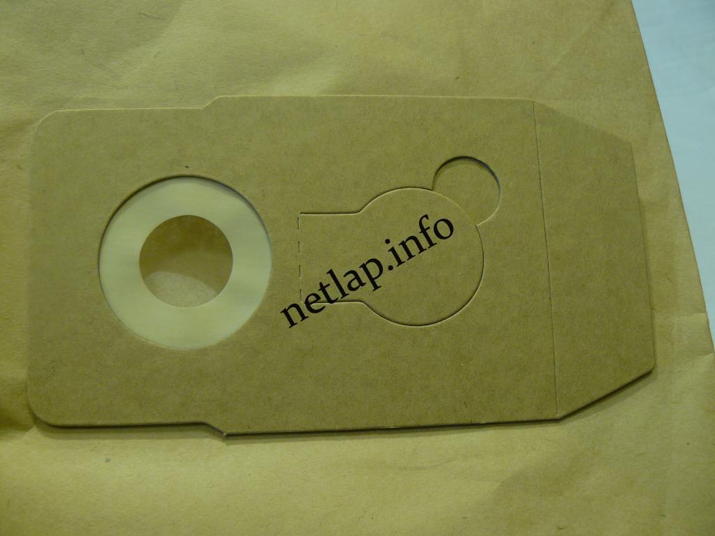 NL-PZS-265G2 porszívó papír porzsák