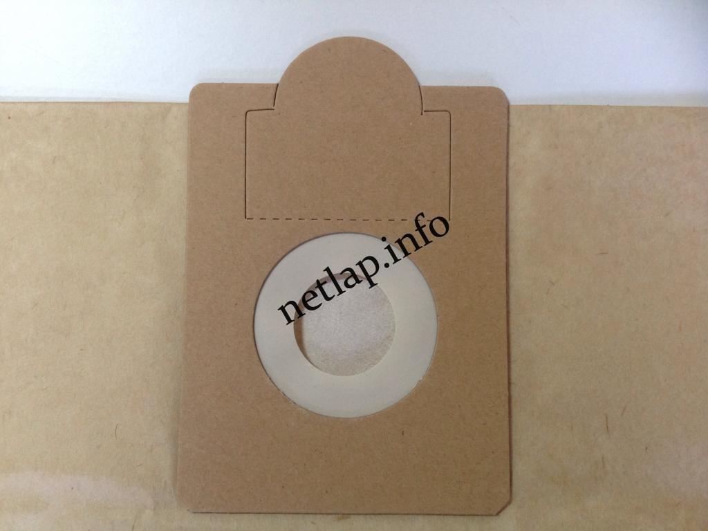 NL-PZS-265AS10 porszívó papír porzsák