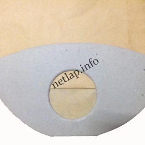 NL-PZS-265KIF12 ETA 424 porszívó papír porzsák