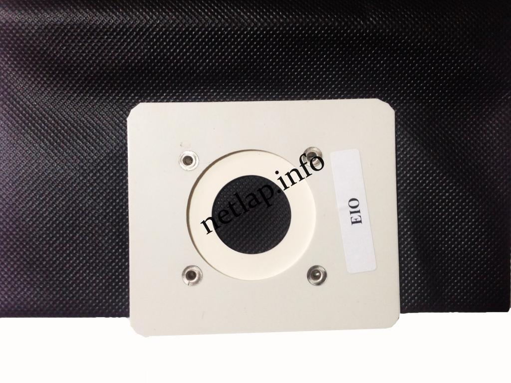 EIO vászon, textil porszívó porzsák