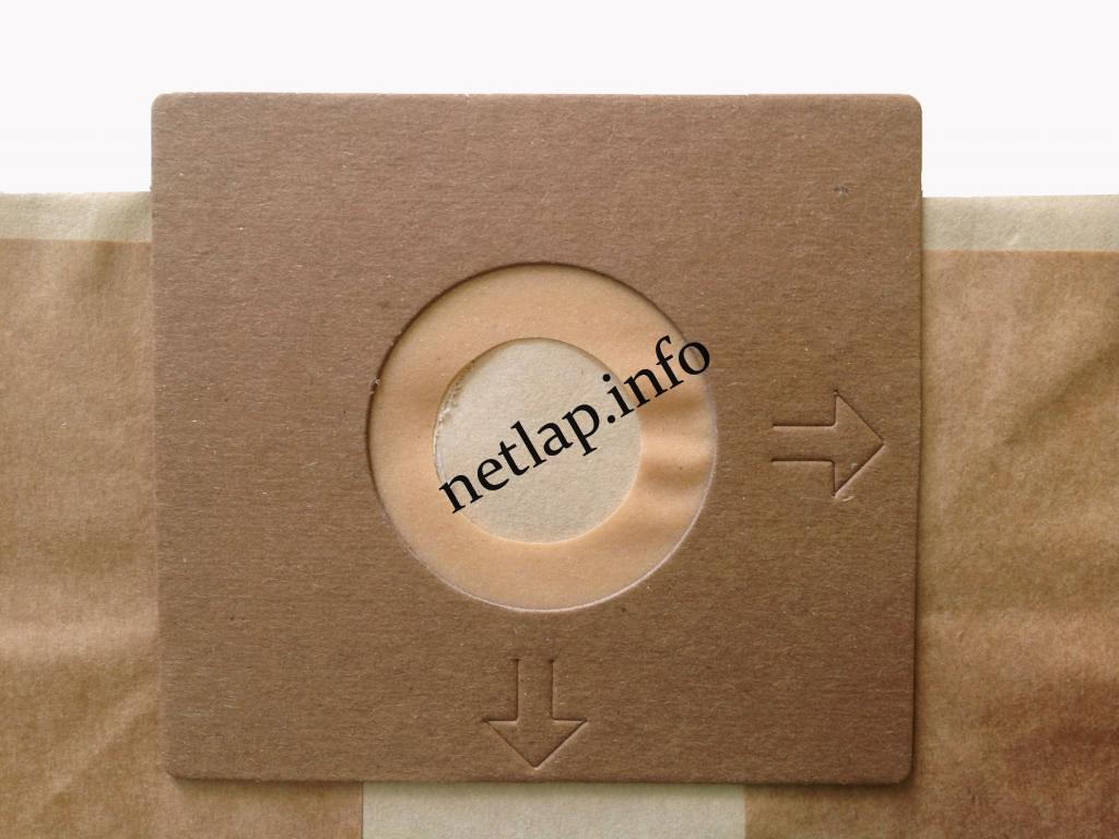 NL-PZS-265Y19 porszívó papír porzsák