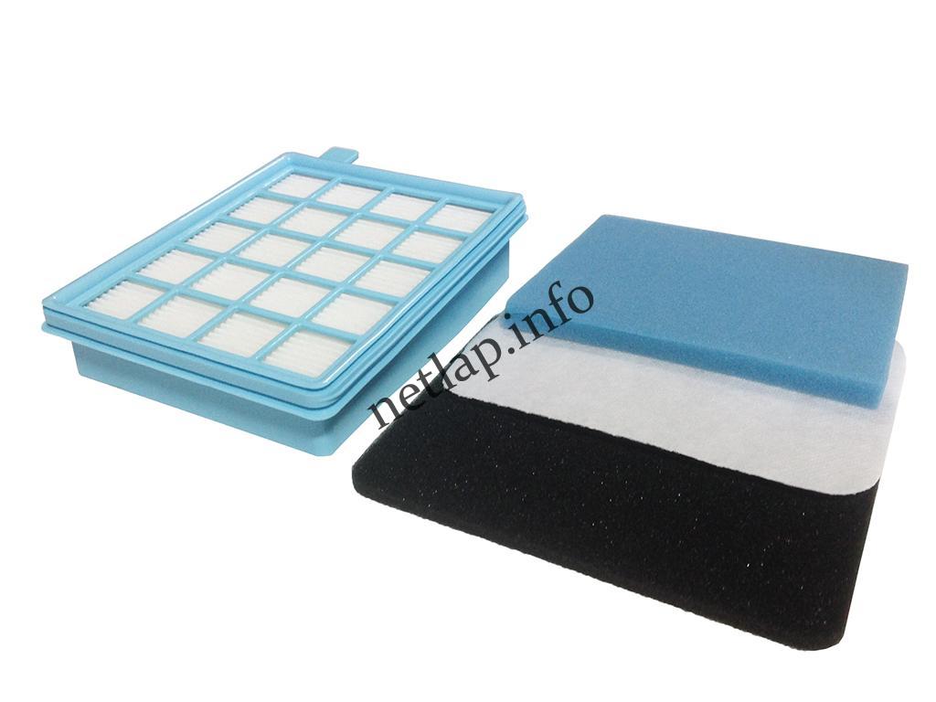Philips FC 8058-01 3db szűrővel porszívó HEPA szűrő filter