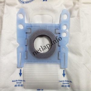 NL-PZS-265S11GYS Bosch Siemens G MegaFilt SuperTEX mikroszálas porszívó porzsák NL-PZS-265S11