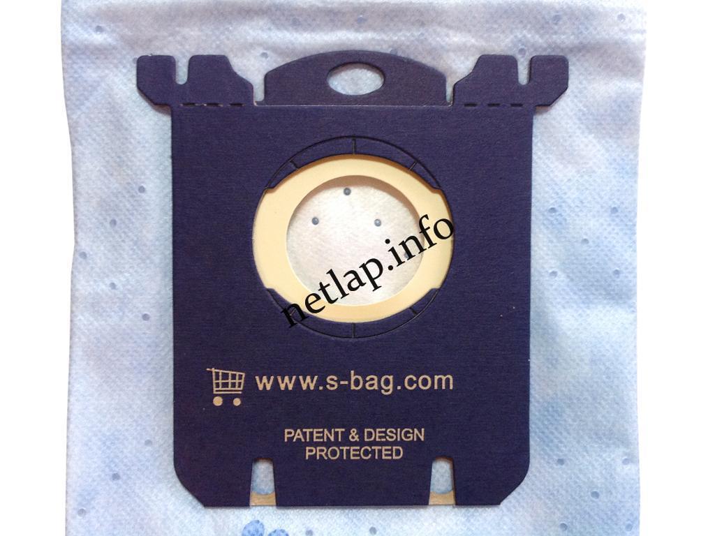 NL-PZS-265E5/PH5GY05S Electrolux S-BAG Philips S-bag Anti-odour FC8023/04 gyári mikroszálas porszívó porzsák (kisállattartók számára kifejlesztve)