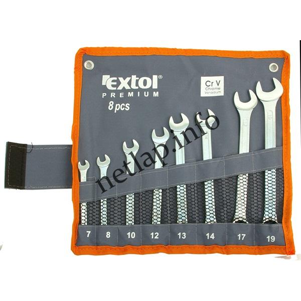 Csillag villás kulcs készlet CV 8db 7-19mm