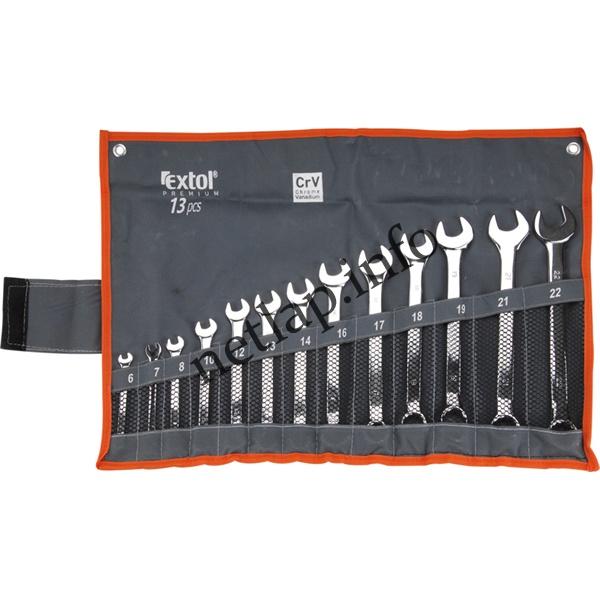 Csillag villás kulcs készlet CV 13db 6-22mm