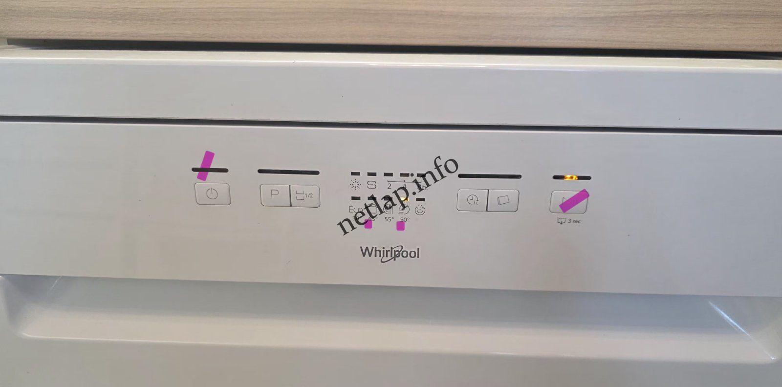 Whirlpool és Bauknecht mosogatógép hibakódok – kódszintű magyarázat Mosogatógép Mosogatógép hibakód