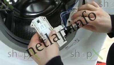 mosogép ajtózár csere