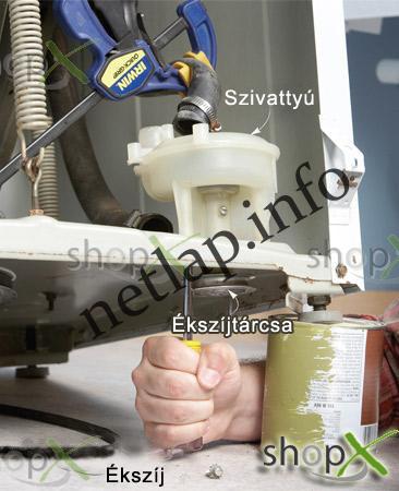 mosógép szivattyú csere