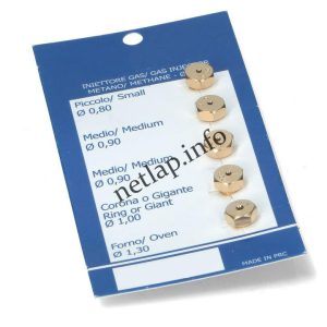 Univerzális tűzhely földgáz LNG fúvóka készlet 6mm 0,80/0,90/0,90/1,00/1,30