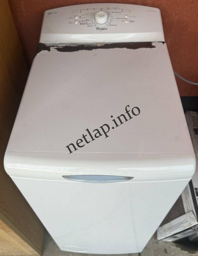 Rozsdás Whirlpool felültöltős mosógépajtó: fedél tető, zsanér vagy fogantyú legyen az új? Mosógép Whirlpool mosógép élettartamának meghosszítása