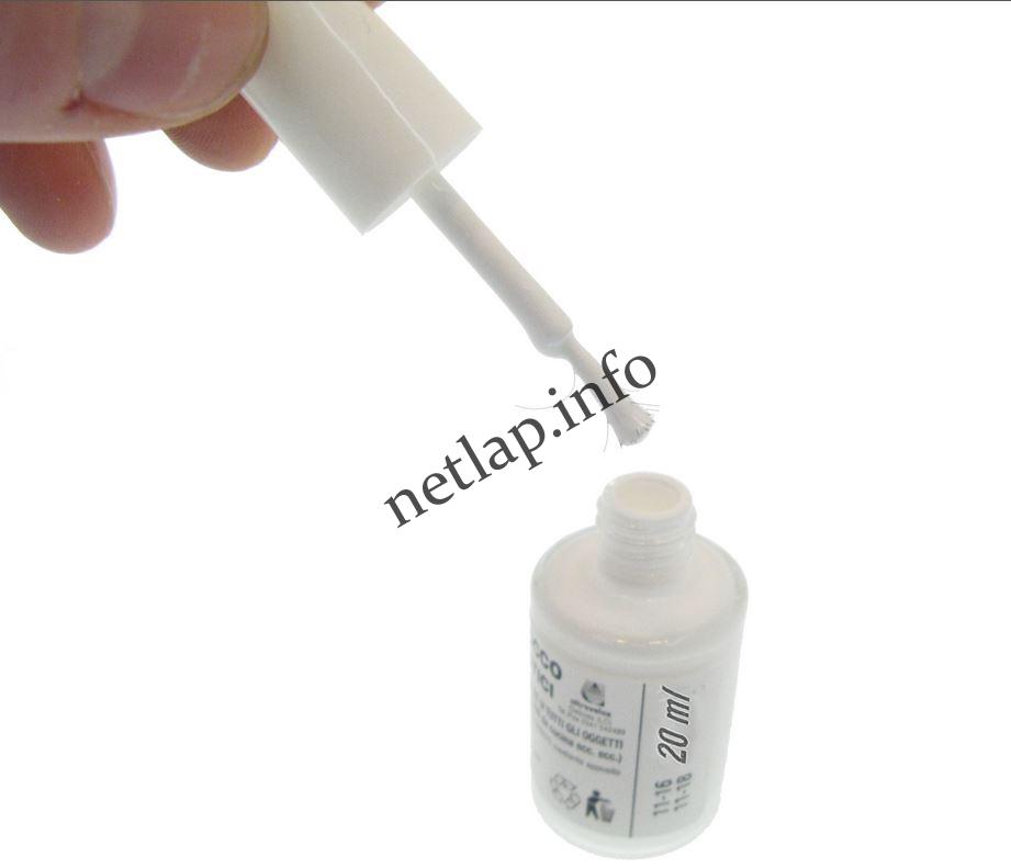 Zománc javító festék, fehér 20ml - Image 2